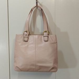 Peach Coach Purse